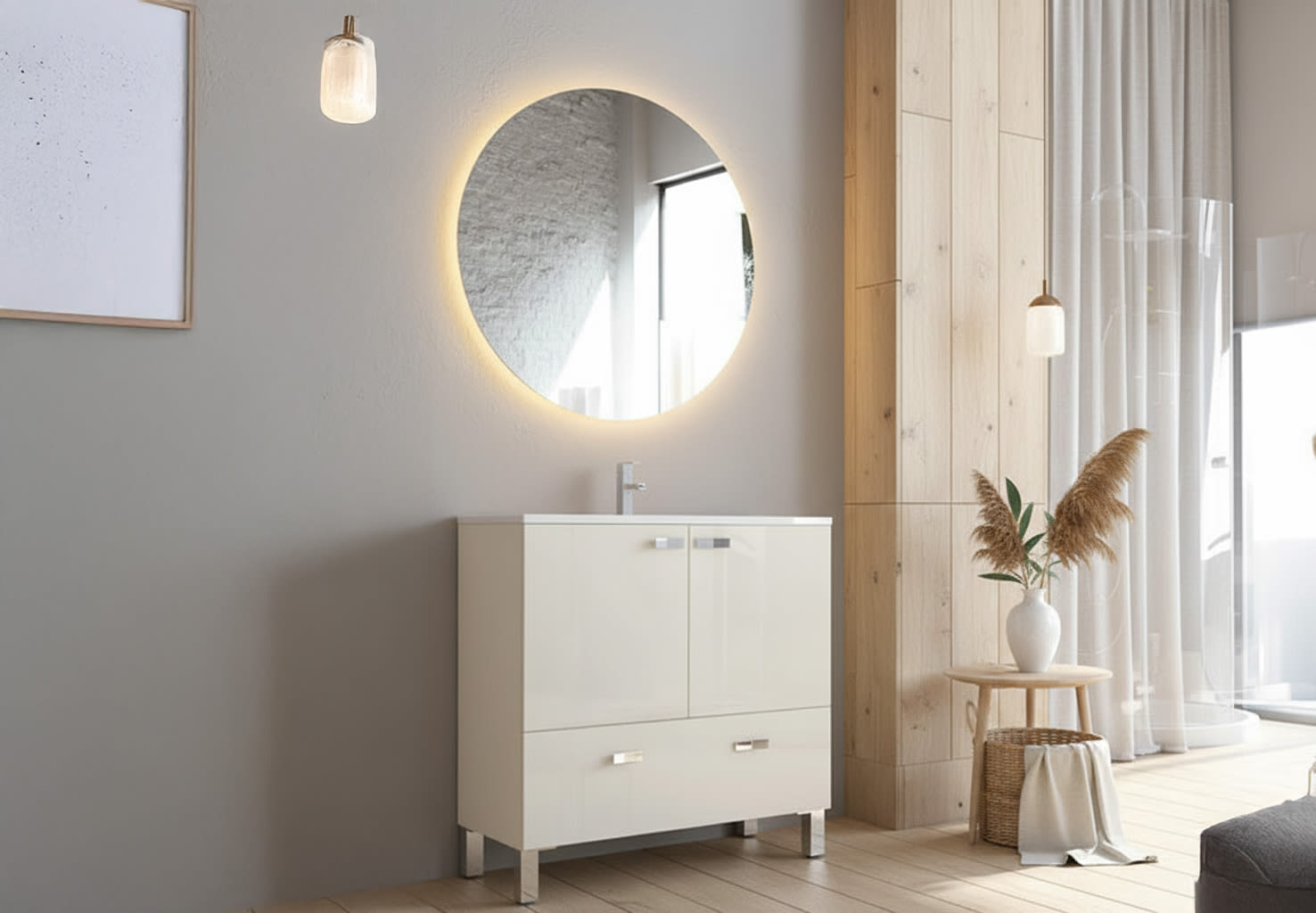 Mueble de baño fondo reducido 37,5 cm Vega Campoaras principal 0