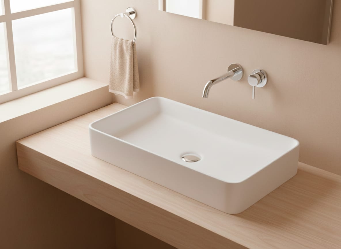 Lavabo sobre encimera Tre Bruntec principal 0