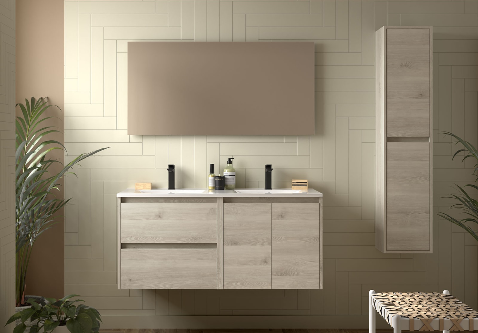 Conjunto mueble de baño Noja Salgar principal 0