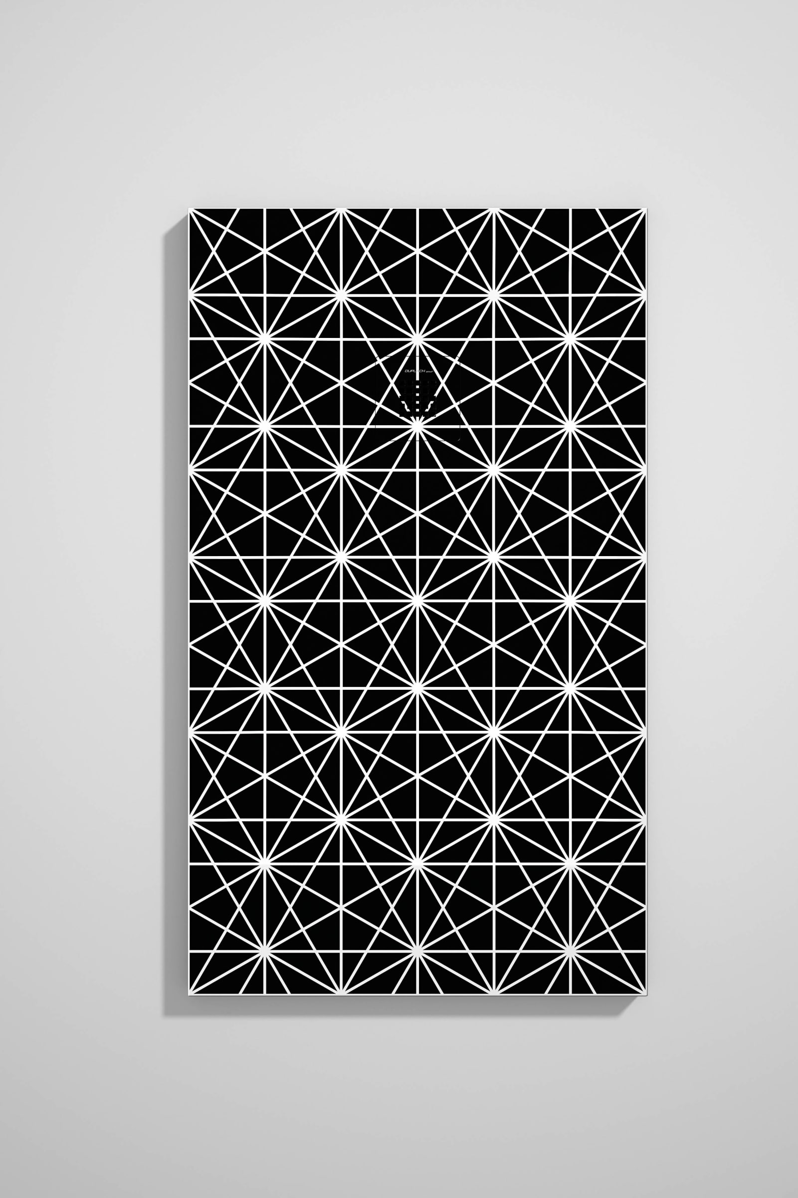 Platos de ducha de resina decorados Design 3D Geométricos Bruntec principal 0