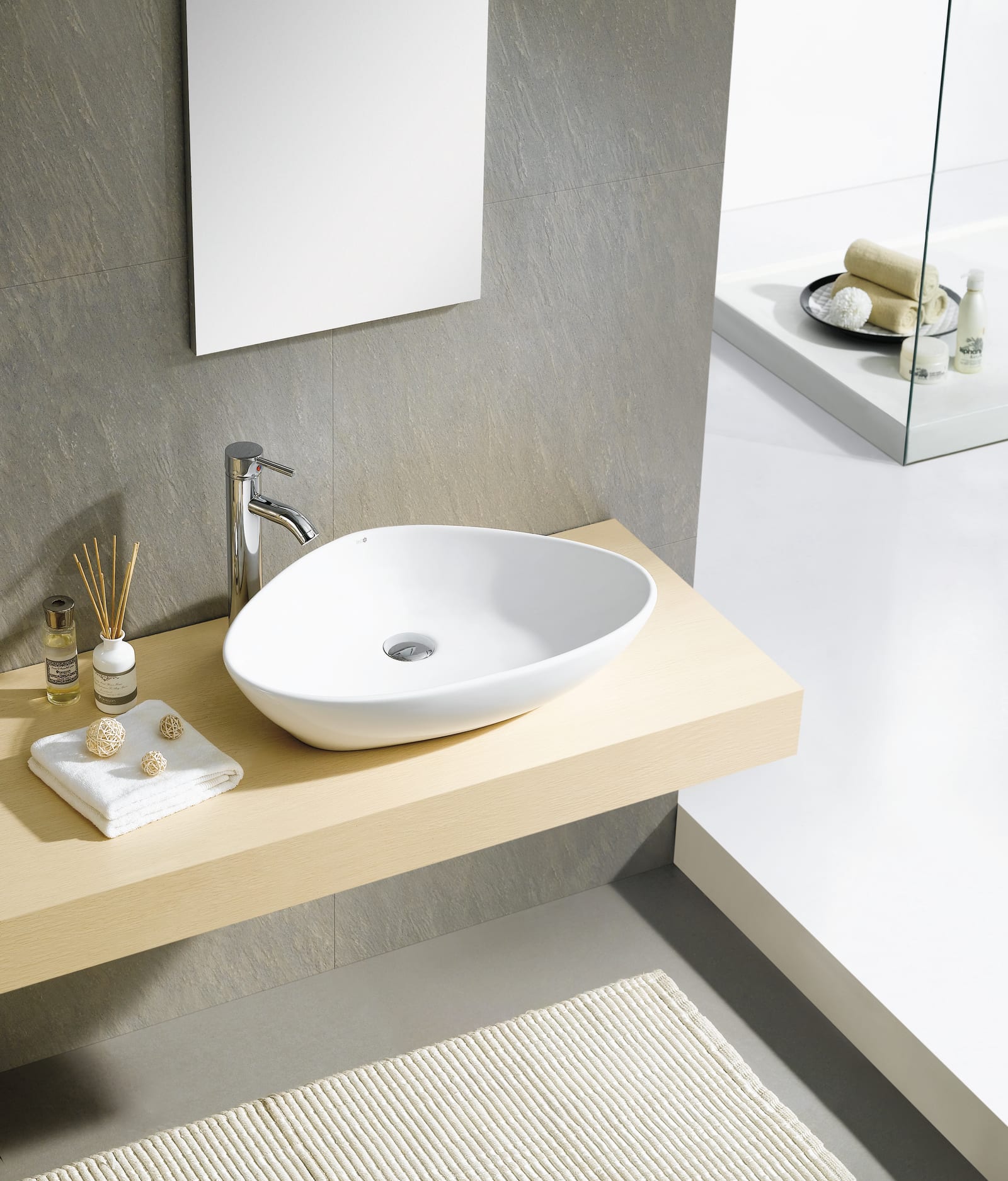 Lavabo sobre encimera Teruel Bruntec principal 0