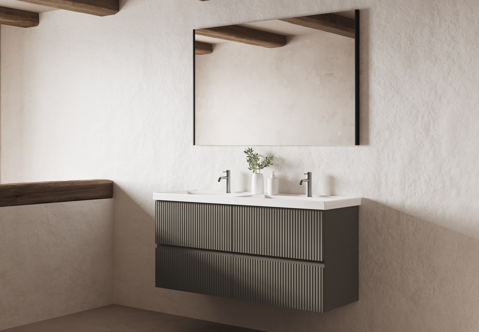 Conjunto mueble de baño Vora Royo principal 0