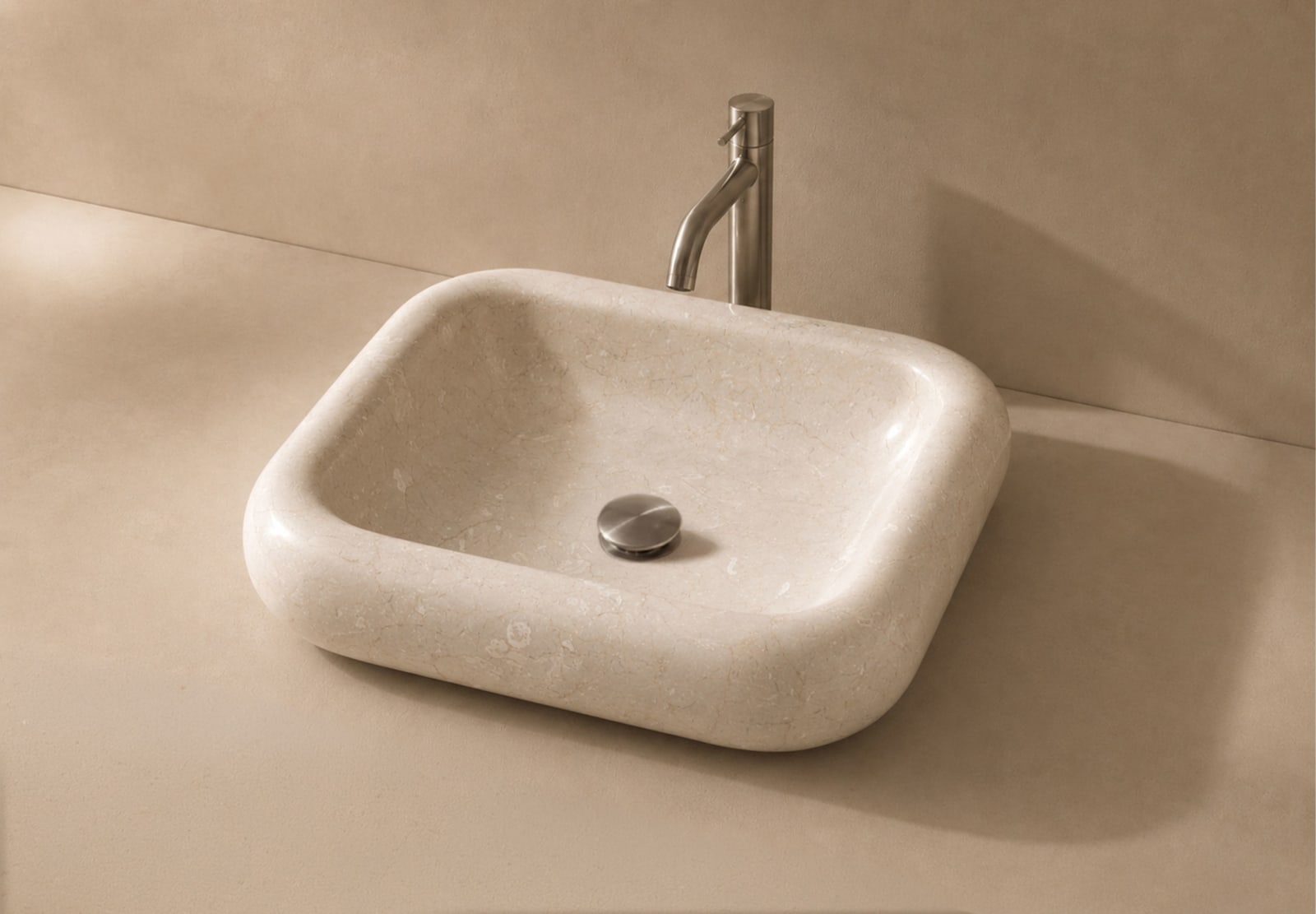 Lavabo de mármol natural Dinámo Bruntec principal 0