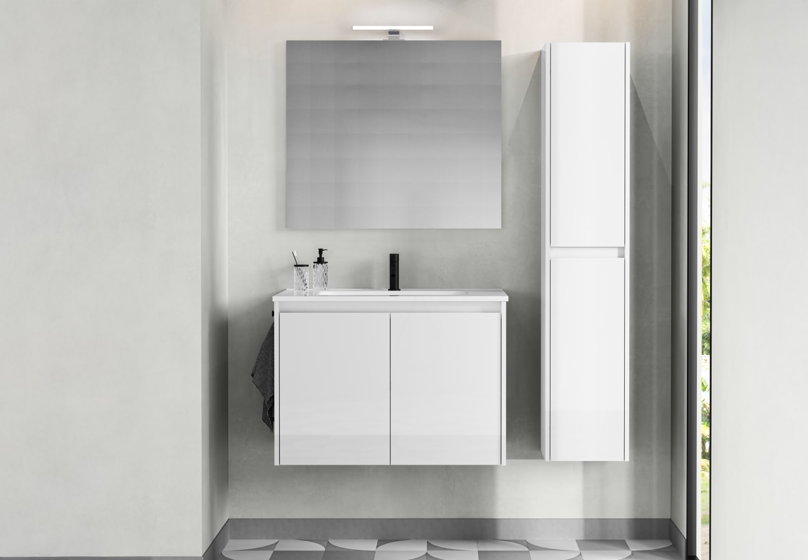 Conjunto mueble de baño Sansa Royo principal 0