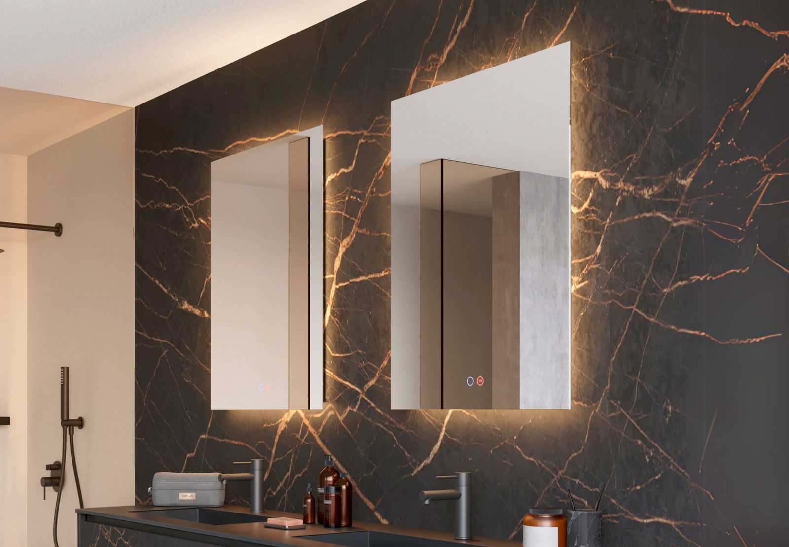 Espejo de baño con luz LED Italia Ledimex principal 0