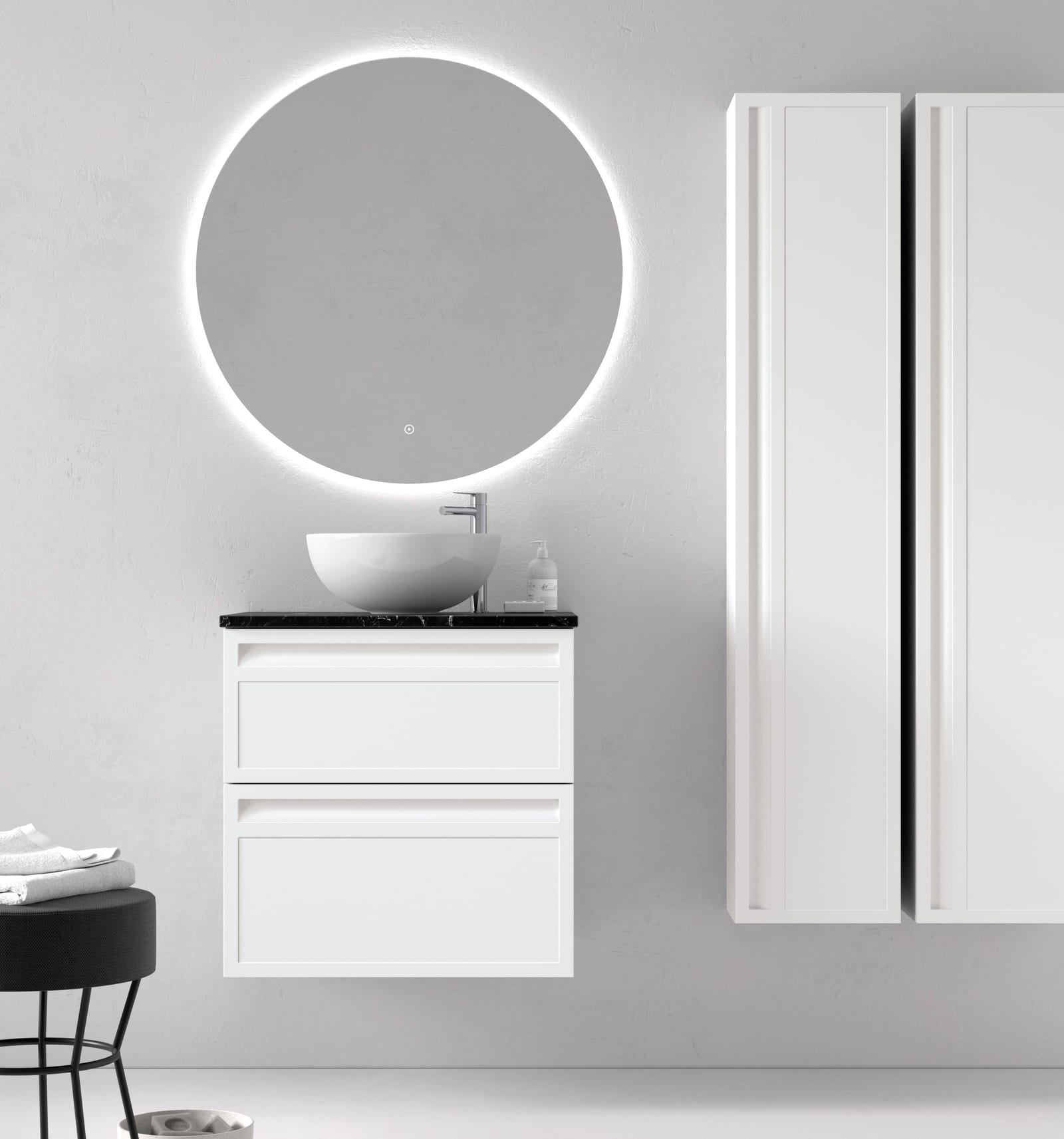 Mueble de baño con encimera de piedra Marina Avila Dos principal 0