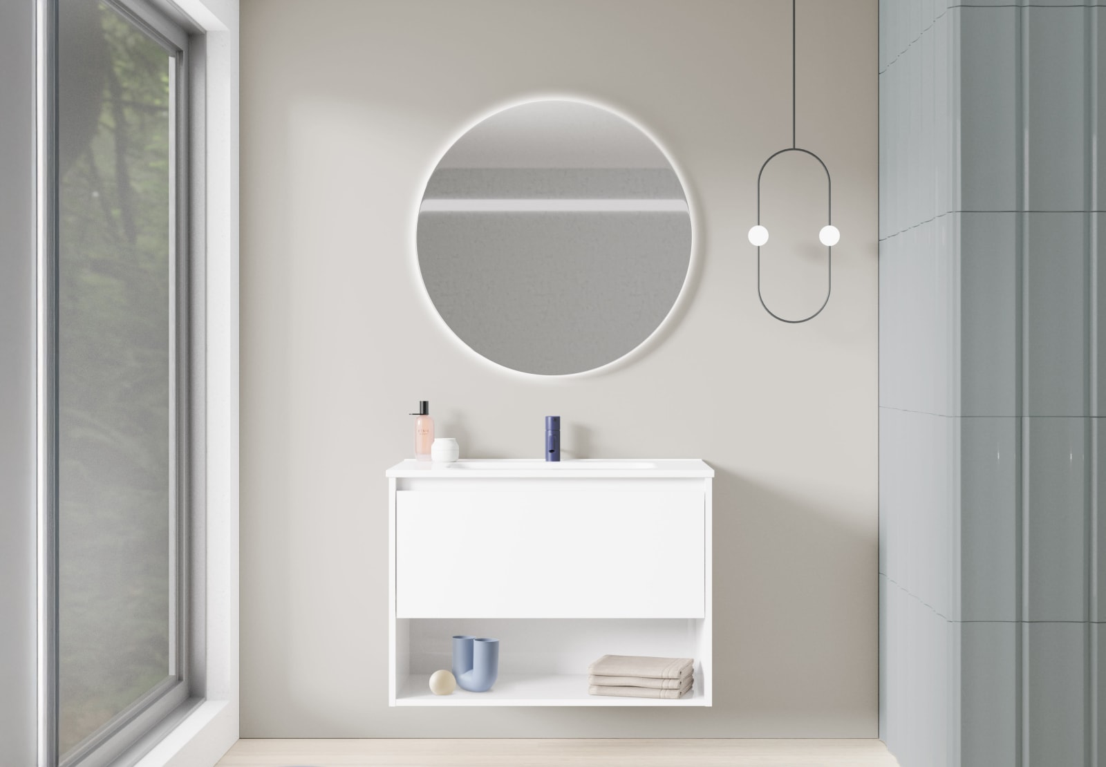 Conjunto mueble de baño Niwa Royo principal 0