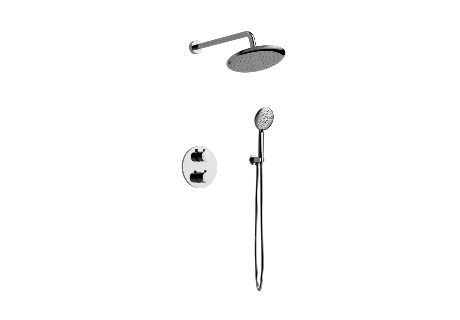 Conjunto de ducha empotrado Bambú de Lluvibath principal 0