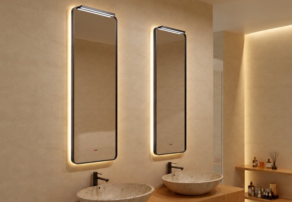 Espejo de baño con luz LED Palermo Ledimex principal 0