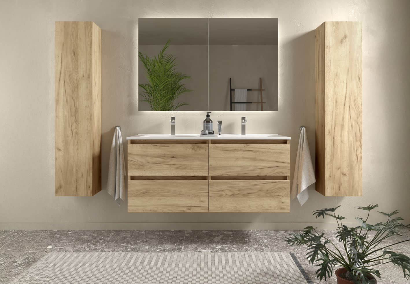 Conjunto mueble de baño Bequia Salgar principal 0