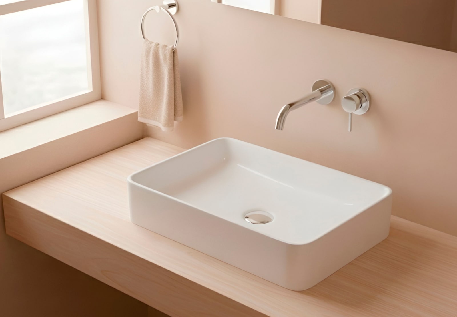 Lavabo sobre encimera Tre Bruntec principal 0