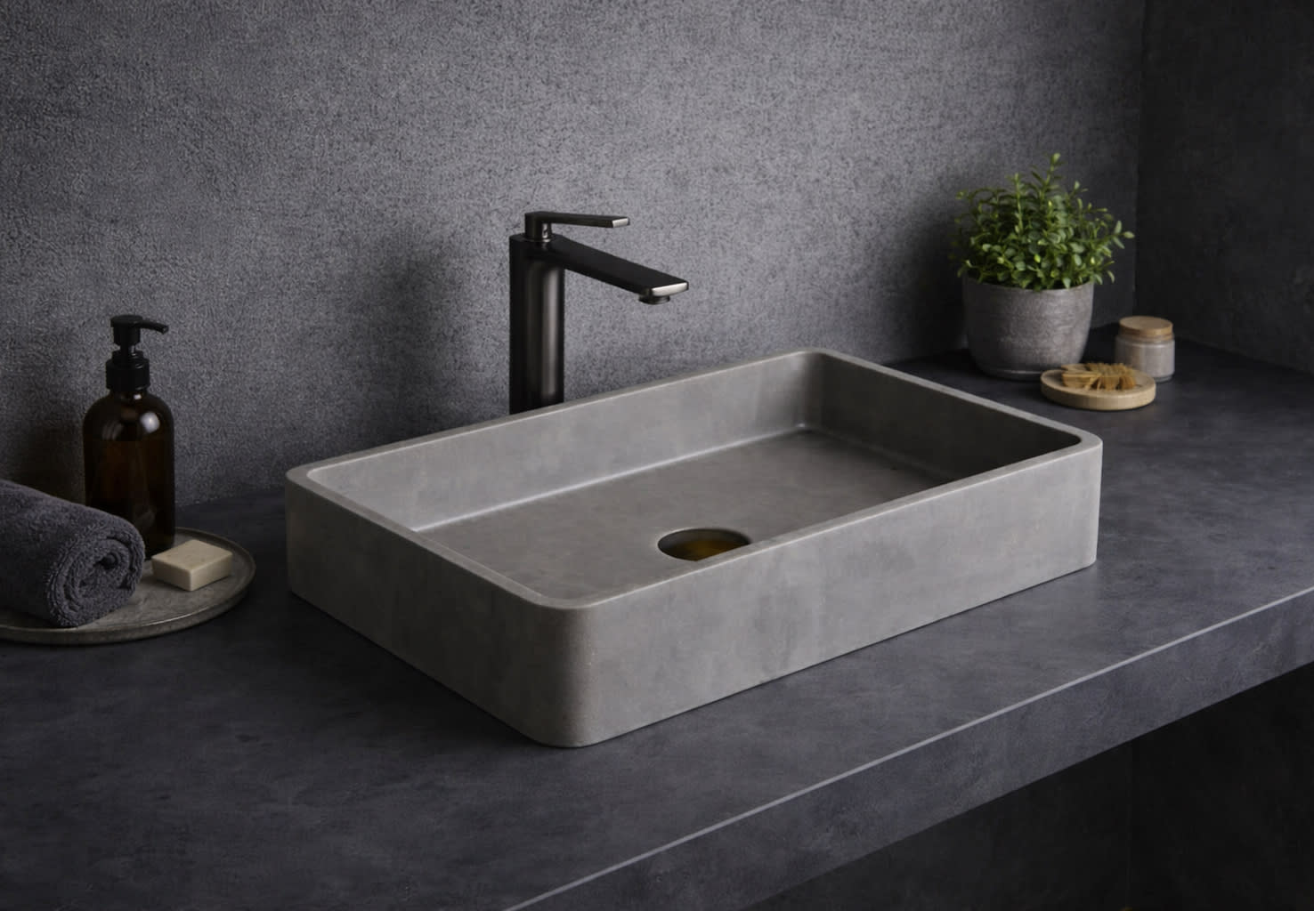 Lavabo sobre encimera Madrid Bruntec principal 0