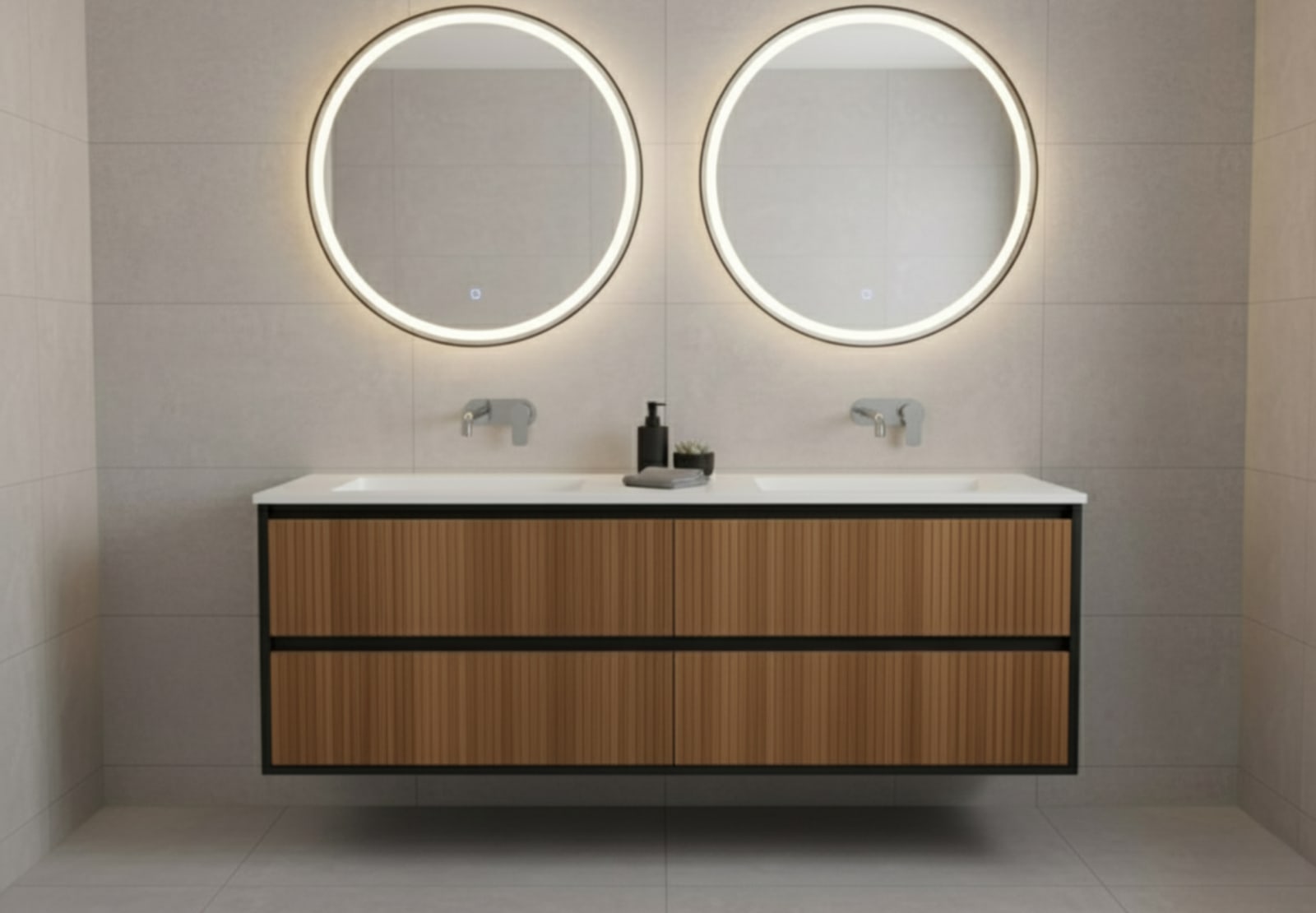 Conjunto mueble de baño Alpes 18 Bruntec principal 0