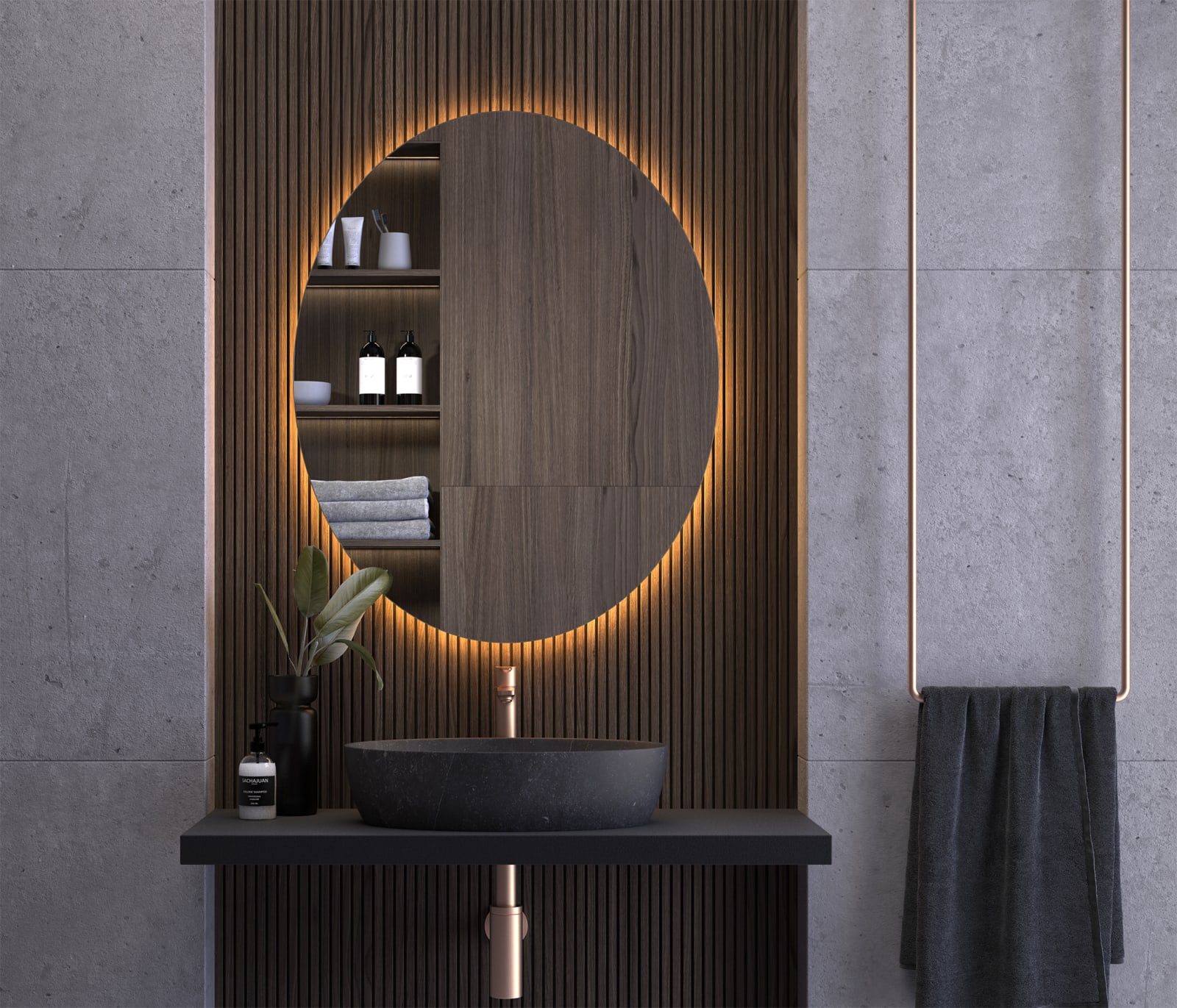 Espejo de baño con luz LED Irlanda de Eurobath principal 0
