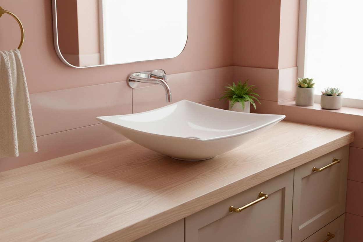 Lavabo sobre encimera Kubic Bruntec principal 0