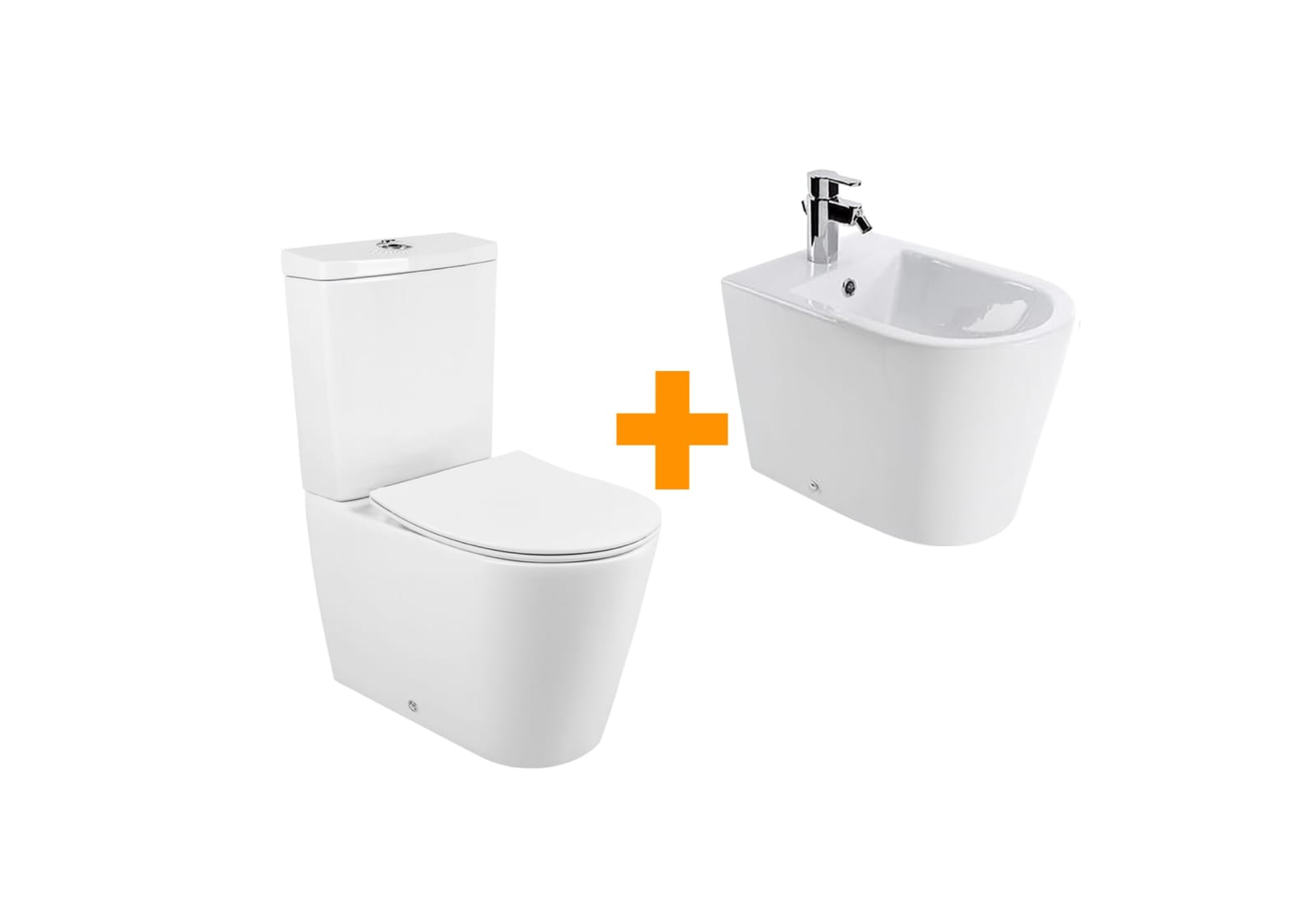 Pack inodoro + bide Urby Plus Unisan Sanindusa principal 0