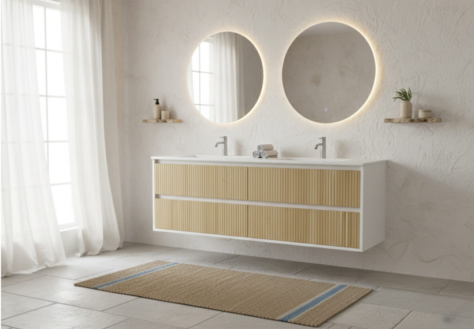 Conjunto mueble de baño Alpes 18 Bruntec principal 0