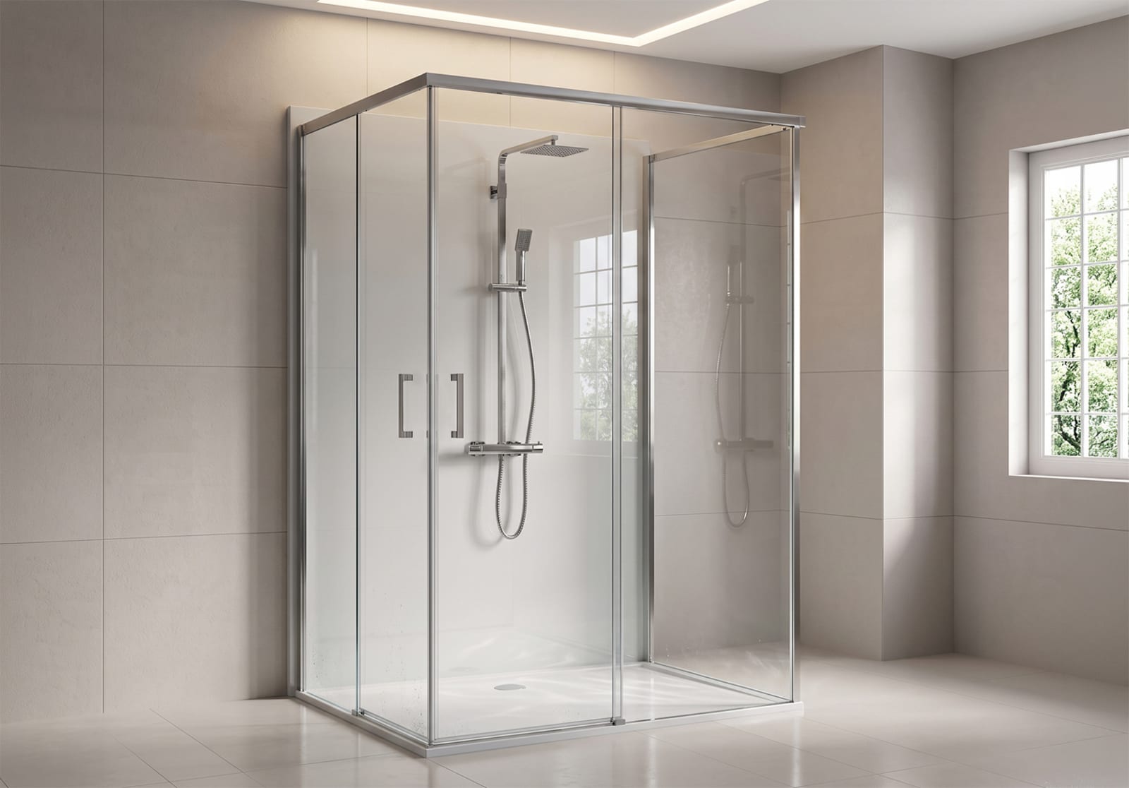 Mampara de ducha Elara (800) Bruntec principal 0