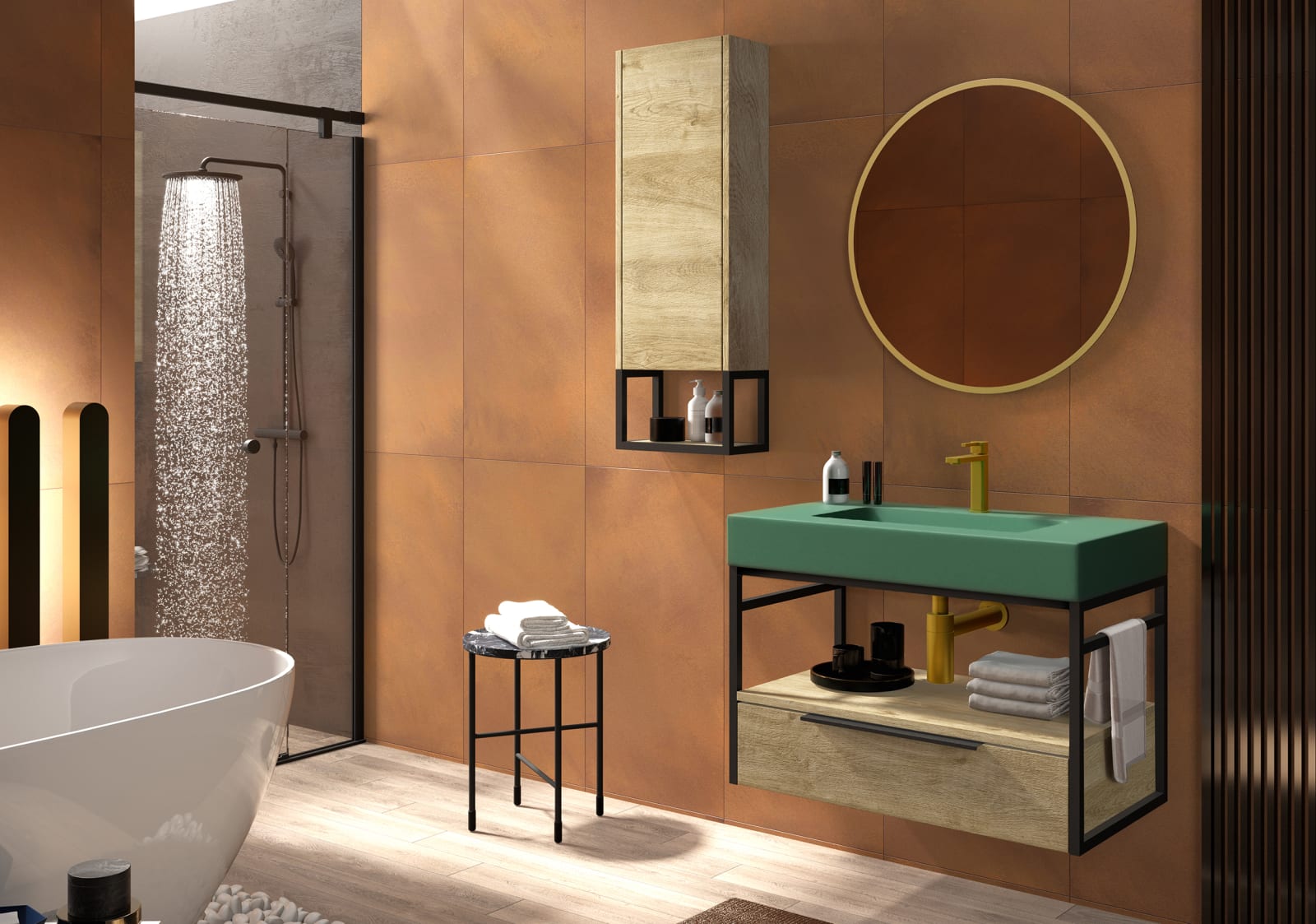 Mueble de baño Kirk Industrial Coycama principal 0