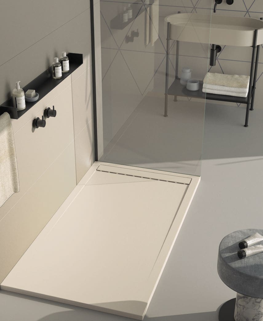 Platos de ducha de resina Design New Bruntec principal 0