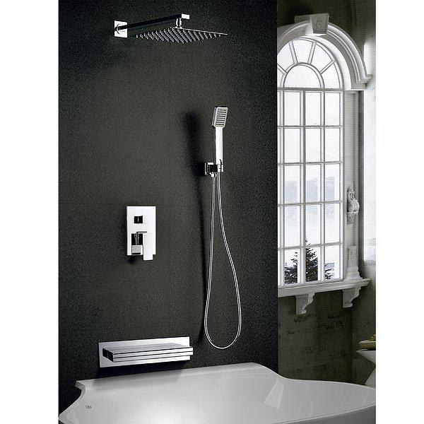 Conjunto de ducha y bañera empotrado Java Imex principal 0