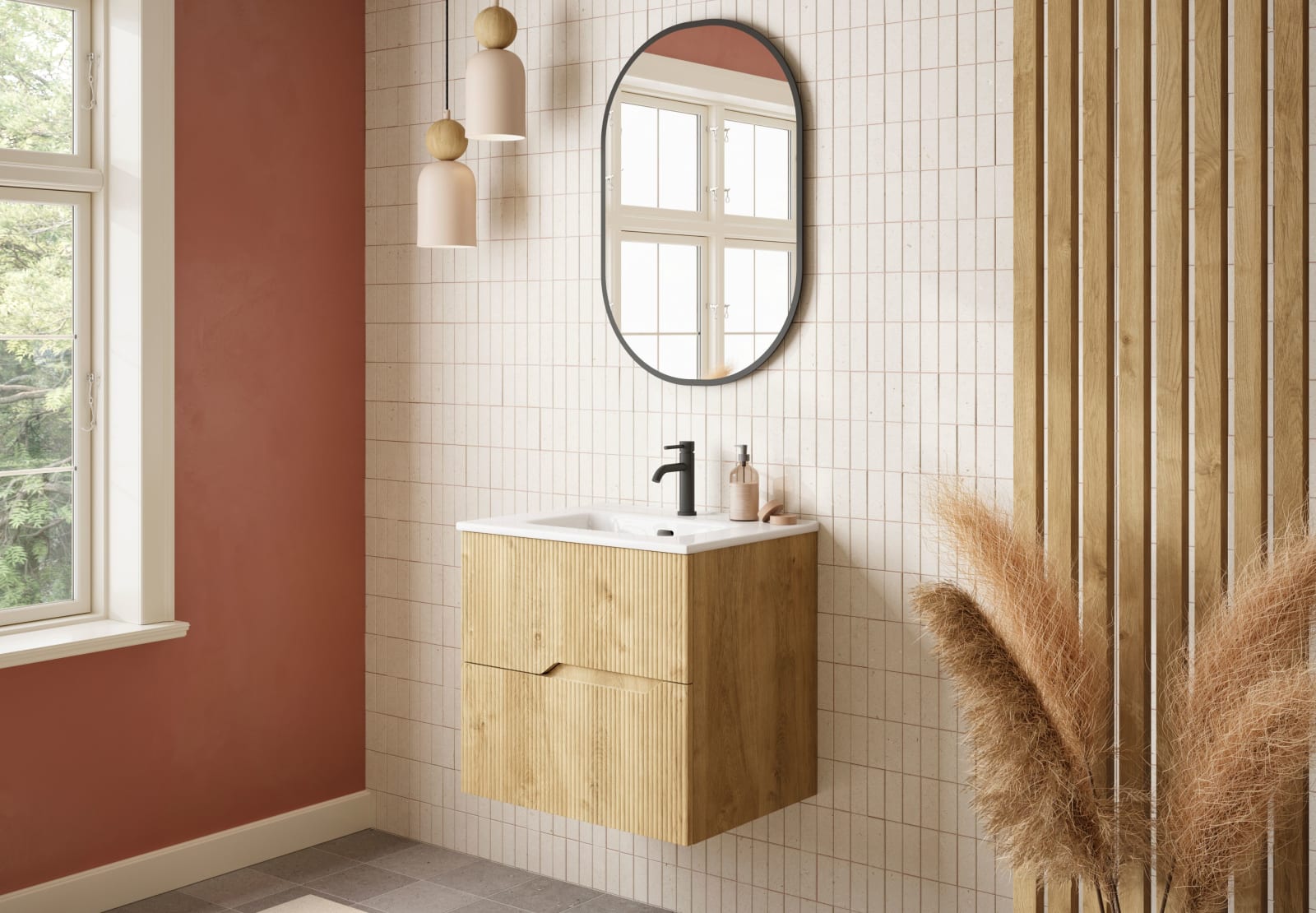 Conjunto mueble de baño Bamboo Coycama principal 0