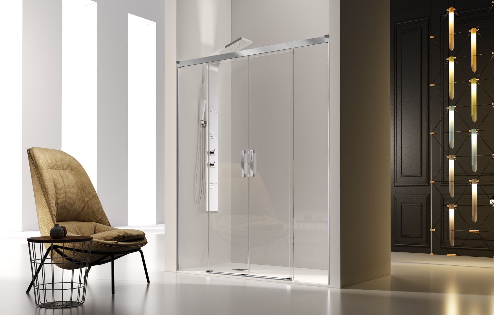 Mampara de ducha Glasé (GS100) Kassandra principal 0