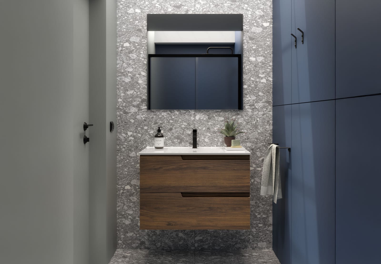 Conjunto mueble de baño Vima Salgar principal 0