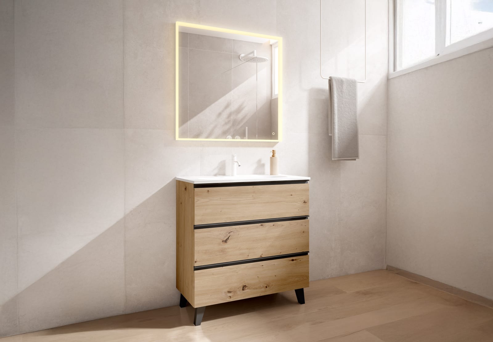 Conjunto mueble de baño Granada Viso principal 0
