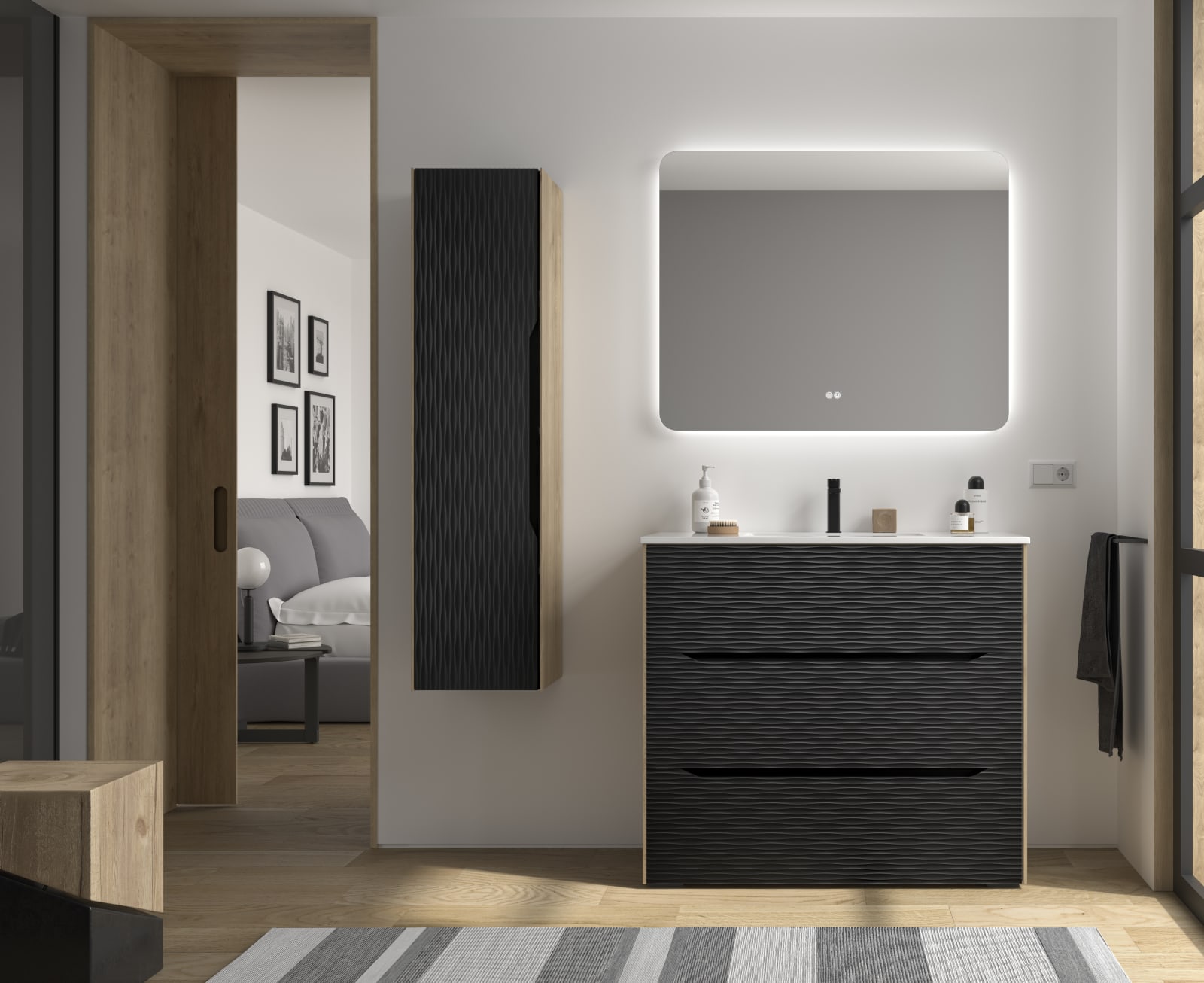 Conjunto mueble de baño Nubia Coycama principal 0
