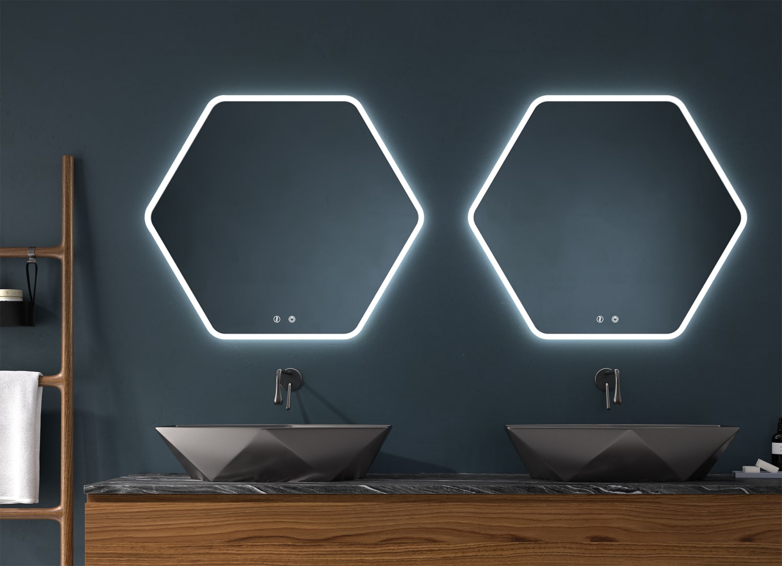Espejo de baño con luz LED Mare de Eurobath principal 0