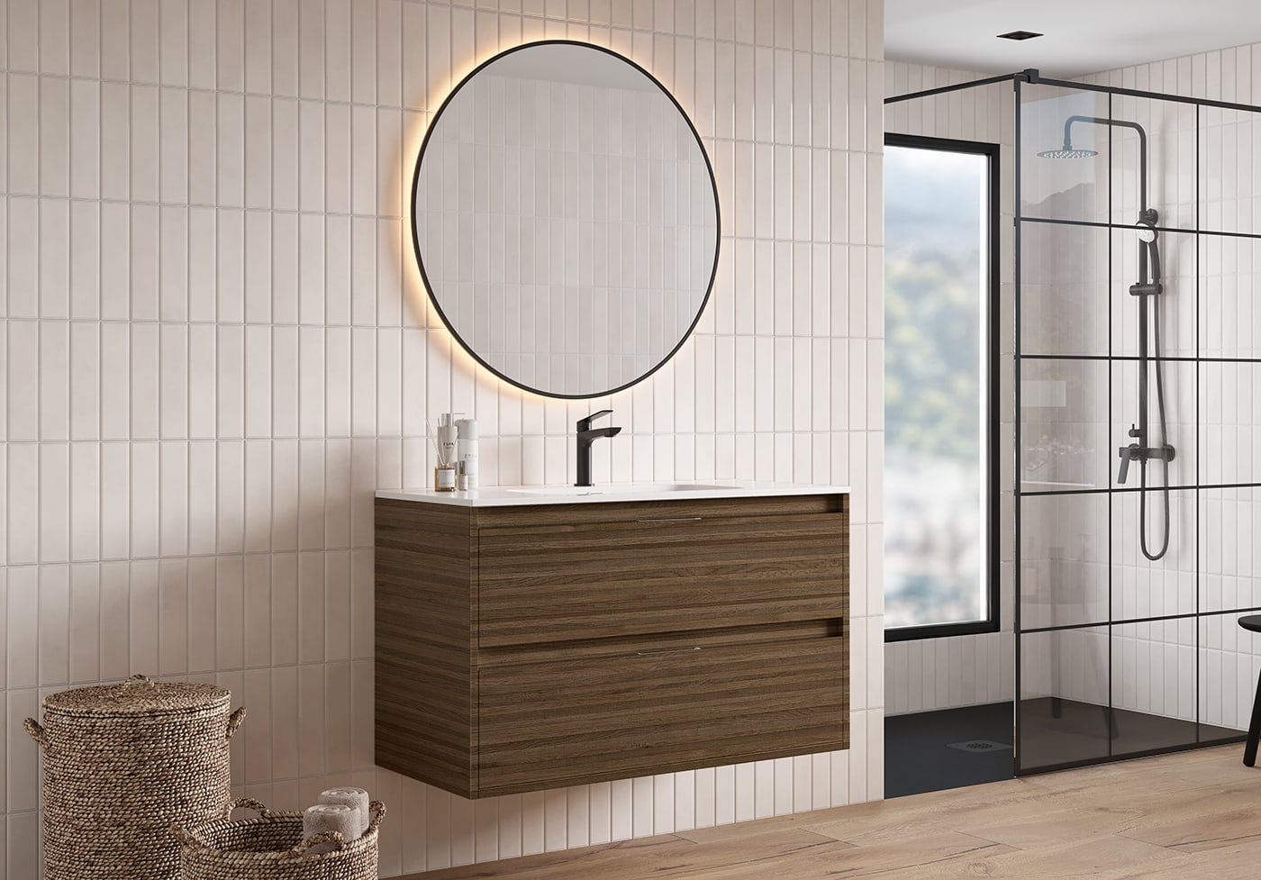 Conjunto completo de mueble de baño Artemisa Bruntec principal 0