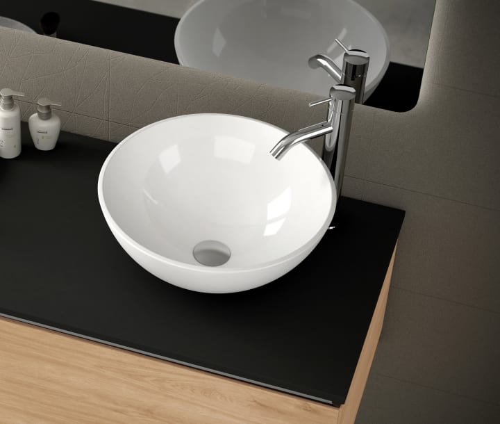 Lavabo sobre encimera Otto Bruntec ambiente 1