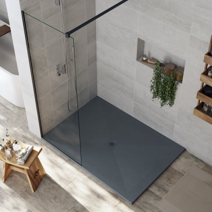 Plato de ducha de resina Design Sorty Bruntec ambiente 4