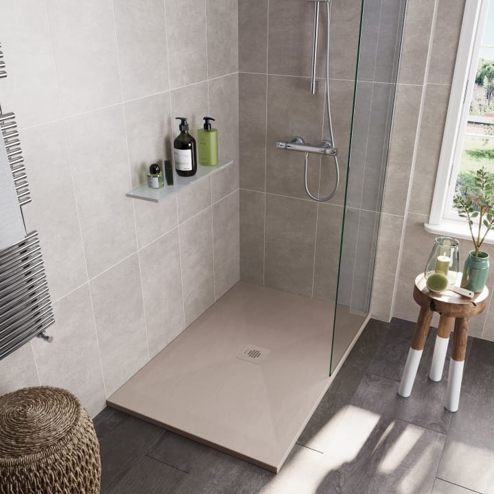 Plato de ducha de resina Design Sorty Bruntec ambiente 5
