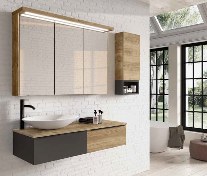 Lavabo sobre encimera Oval Coycama ambiente 4