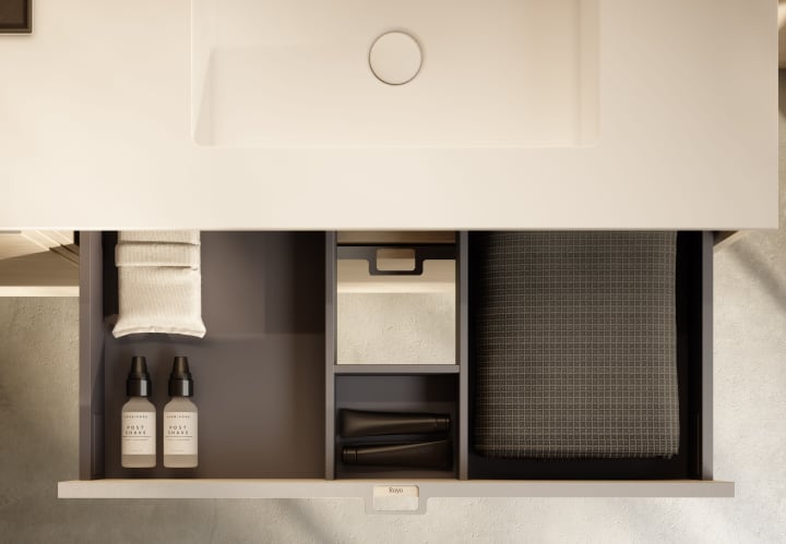 Conjunto mueble de baño Logika Royo detalle 5