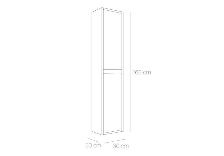 Columnas de baño Bruntec Tivoli croquis 5