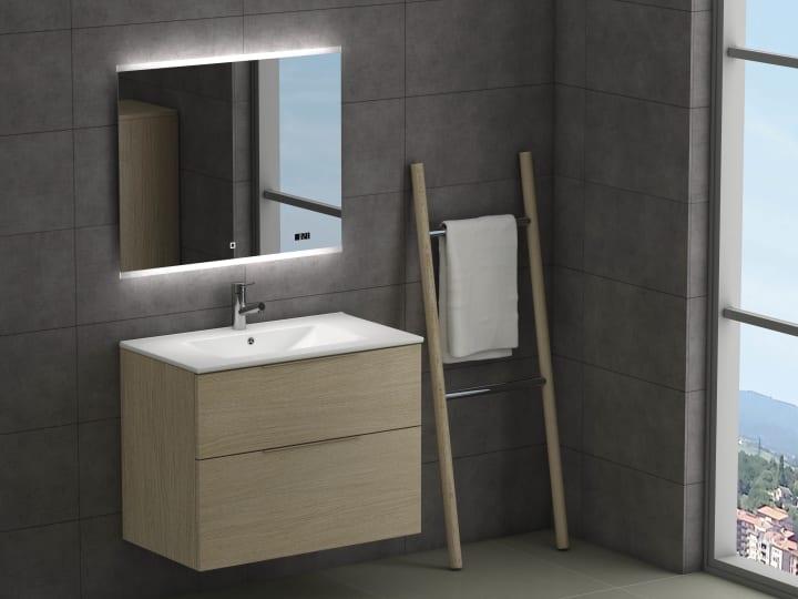 Espejo de baño con luz LED Spoty Coycama ambiente 2