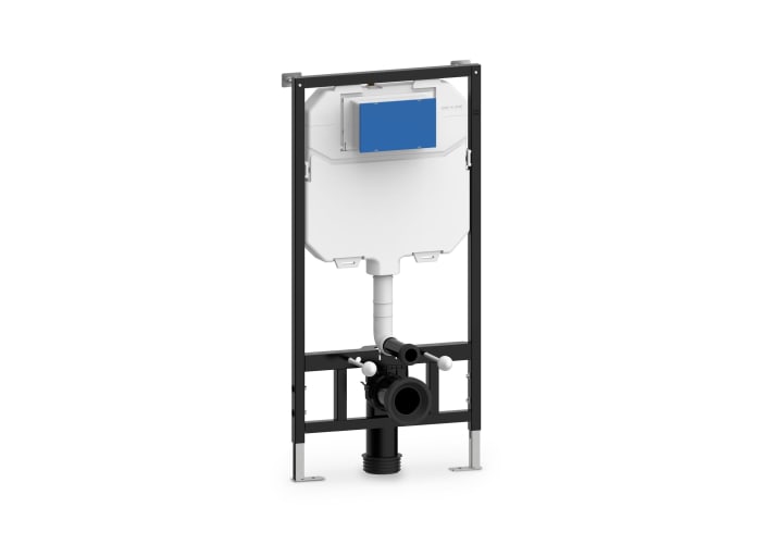 Pack inodoro + cisterna empotrada + pulsador Lisboa Bruntec detalle 1