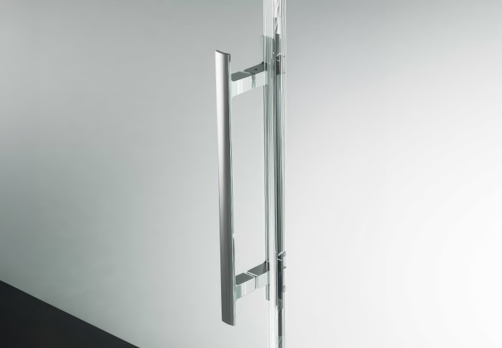 Mampara de ducha a medida London de Bruntec detalle 4