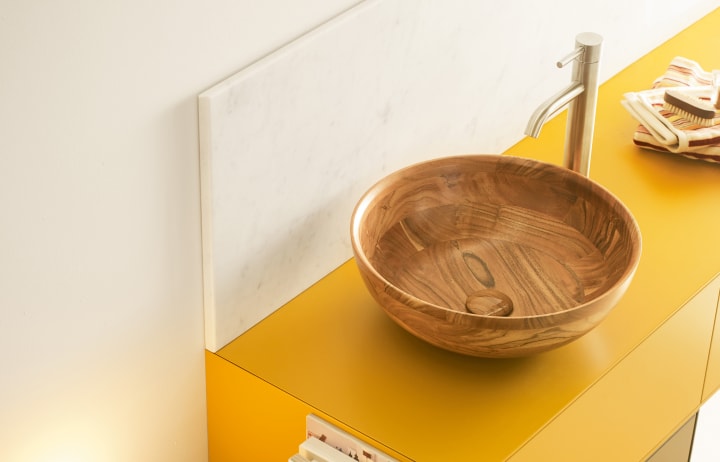Lavabo sobre encimera Calcuta Bathco principal 1