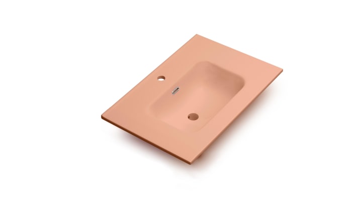 Lavabo encastrado fondo reducido 40 cm Onix New color Coycama principal 5