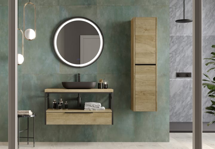Mueble de baño con encimera Kirk Industrial Coycama principal 1