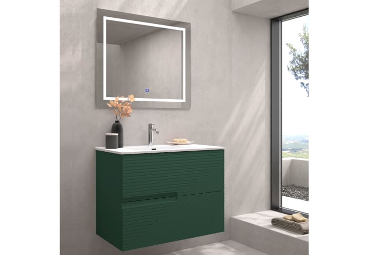Conjunto mueble de baño Limo Bruntec colores principal 8