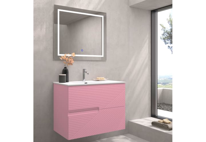 Conjunto mueble de baño Limo Bruntec colores principal 5