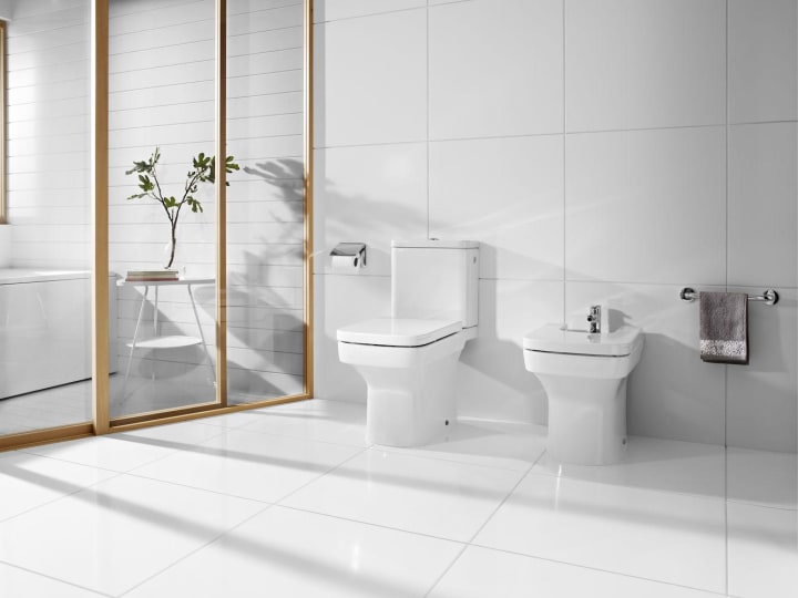 Inodoro Rimless Dama Roca ambiente 4