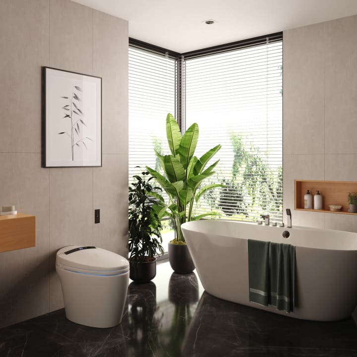 Inodoro japonés inteligente New (In-Tank) Eira Nashi ambiente 11