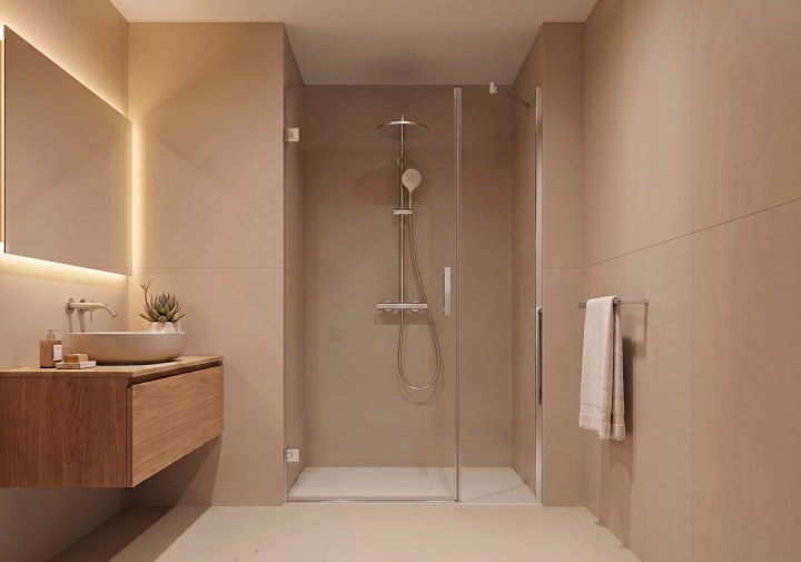 Mampara de ducha Capri 100A Bruntec principal 5