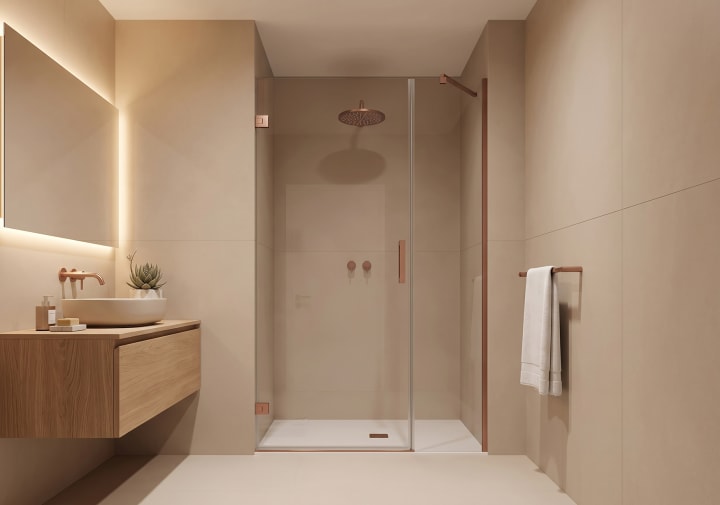 Mampara de ducha Capri 100A Bruntec principal 4
